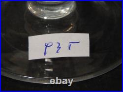 Antique Art Déco Élégant Service 18 Verres En Verre Taillé
