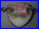Applique ancienne lampe art déco Muller Frères Luneville en verre fer forgé
