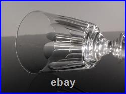 Art Deco 6 Verres Digestif En Cristal Taille Cotes Plates Caton St Louis