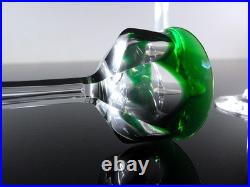 Art Deco 6 Verres Liqueur Cristal Double Couleurs Taille Malmaison Baccarat Art Deco 6 Verres Liqueur Cristal Double Couleurs Taille Malmaison Baccarat