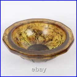 Art Deco Coupe Bol François Émile Decorchemont Pâte de Verre Glass Bowl