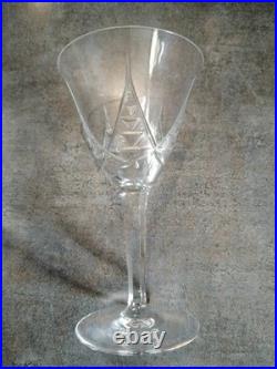 Art Déco Service 25 Verres Cristal Taillé, St Louis Baccarat