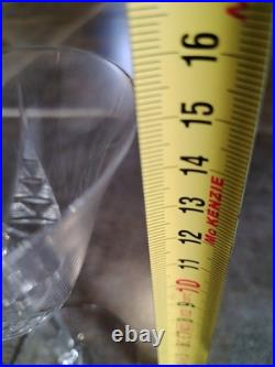 Art Déco Service 25 Verres Cristal Taillé, St Louis Baccarat