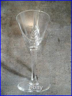 Art Déco Service 25 Verres Cristal Taillé, St Louis Baccarat