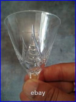 Art Déco Service 25 Verres Cristal Taillé, St Louis Baccarat