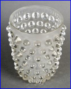 Art Deco Vase Mossi Verre Blanc René Lalique R. Lalique Glass