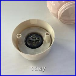 Art Deco Verre De Thabur Rose Avec Sytème D'accrochage D'origine 1920 1930