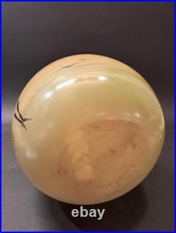 Art Nouveau/Art Déco Beau vase peint polychrome signé JOMA vers 1920