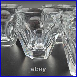 BACCARAT 6 VERRES GOBELETS VIN BLANC EN CRISTAL Modèle TALLEYRAND Art Déco lot1