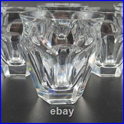 BACCARAT 6 VERRES GOBELETS VIN BLANC EN CRISTAL Modèle TALLEYRAND Art Déco lot2