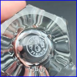 BACCARAT 6 VERRES GOBELETS VIN BLANC EN CRISTAL Modèle TALLEYRAND Art Déco lot2