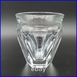 BACCARAT 6 VERRES GOBELETS VIN ROUGE EN CRISTAL Modèle TALLEYRAND Art Déco lot1