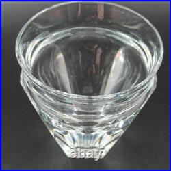 BACCARAT 6 VERRES GOBELETS VIN ROUGE EN CRISTAL Modèle TALLEYRAND Art Déco lot2