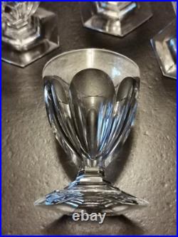Baccarat Bourbon 4 Verres A Vin Blanc 91 mm Art Deco Modele Bourbon