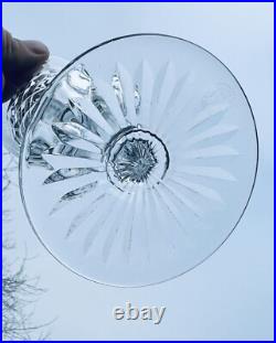 Baccarat Burgos 4 Water Wine Glasses 4 Verres A Eau Vin Cristal Taille Art Deco Baccarat Burgos 4 Water Wine Glasses 4 Verres A Eau Vin Cristal Taille Art Deco