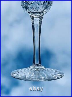 Baccarat Burgos 4 Wine Glasses Weingläser Verres A Vin Cristal Taille Art Deco C