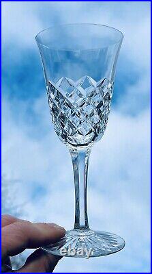 Baccarat Burgos 6 Water Wine Glasses 6 Verres A Eau Vin Cristal Taille Art Deco