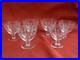 Baccarat, Cap Ferrat, Serie De 6 Verres A Aperitif En Cristal Taille, Art Deco
