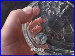 Baccarat Carafe et 8 Verres Service à liqueur en Cristal Modèle Charmes Art Déco