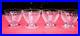 Baccarat Charmes 4 Water Crystal Glasses 4 Verres A Eau Cristal Taillé Art Deco