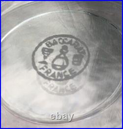 Baccarat Charmes 4 Water Crystal Glasses 4 Verres A Eau Cristal Taillé Art Deco