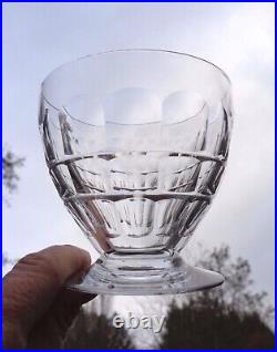 Baccarat Charmes 6 Water Crystal Glasses 6 Verres A Eau Cristal Taillé Art Deco