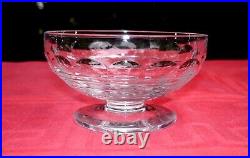 Baccarat Charmes Tall Coupes A Champagne Sherbet Glasses Cristal Taillé Art Deco