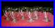 Baccarat Cheverny 6 Wine Crystal Glasses 6 Verres A Vin Cristal Uni Art Deco B