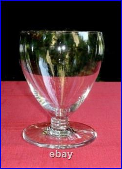 Baccarat Cheverny 6 Wine Crystal Glasses 6 Verres A Vin Cristal Uni Art Deco B Baccarat Cheverny 6 Wine Crystal Glasses 6 Verres A Vin Cristal Uni Art Deco B
