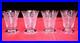 Baccarat Elisabeth 4 Water Crystal Glasses 4 Verres A Eau Cristal Gravé Art Deco