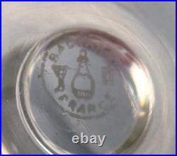 Baccarat, France. 11 verres Art Déco coupés à facettes. Art glass, 1930 / 40s