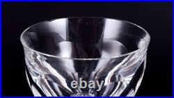 Baccarat, France. Un ensemble de six verres Art Déco en cristal à facettes