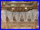 Baccarat Modele Quiberon / Superbe Serie De 11 Verres Aperitif 7 CM Art Deco