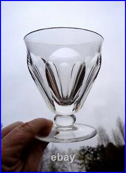 Baccarat Talleyrand 4 Water Crystal Glasses Verres A Eau Cristal Taillé Art Deco