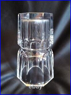 Baccarat / Vase en cristal / Modèle Edith 18cm / Art Déco Verre