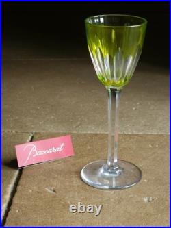 Baccarat Verre Roemer Cassino Taillé Art Deco 19 Cm Taillé Estampillé