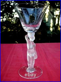 Bayel 6 Wine Glasses Verre A Vin Cristal Antiquites Grec Grecques Grece Art Deco