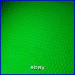 Bayel plat assiette pointe diamant ouraline verre vert ancien art deco nouveau