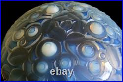 Bol En Verre Opalescent Art Deco Hunebelle Circa 1930