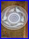 COUPE VERRE MOULE OPALESCENT ART DÉCO FAISANS Verlux France Dlg Sabino Etling