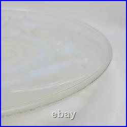 COUPE VERRE MOULE OPALESCENT ART DÉCO FAISANS Verlux France Dlg Sabino Etling