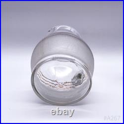 Carafe En Verre Art Déco Avec 5 Verres Fait Main 18Cm