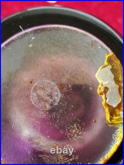 Carafe Et Six Verres De Style Art Déco. Cristal Taillé. Nancy, France. Xxe