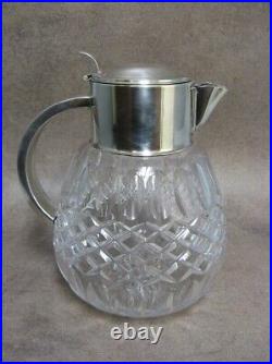 Carafe Orangeade Art Déco En Cristal