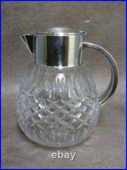 Carafe Orangeade Art Déco En Cristal