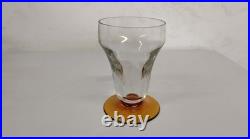 Carafe/ Pichet Et 8 Verres Art Déco 1930