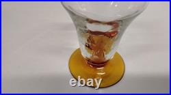 Carafe/ Pichet Et 8 Verres Art Déco 1930