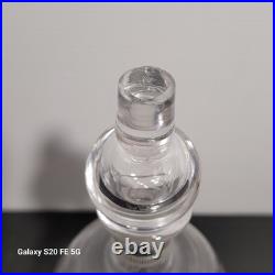 Carafe et 6 Verres St Louis Modèle Ligier Art Deco Ancien Service A Liqueur