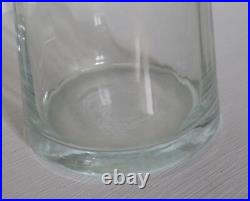 Carafe / verseuse verre soufflée, 32,5 cm haut, le tampon du Musée des Arts Déco