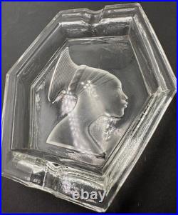 Cendrier Art Déco Afrique princesse mangbetu exposition coloniale 1931